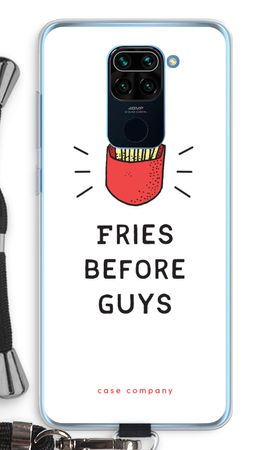 Fries before guys