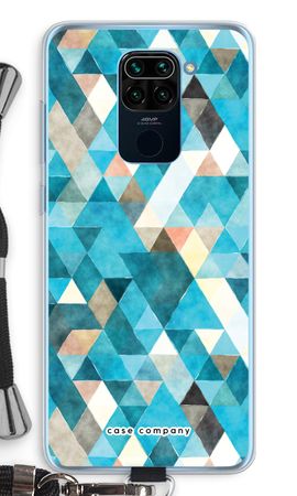 Coloured triangles blue