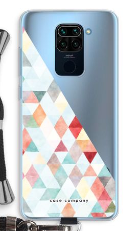 Coloured triangles pastel