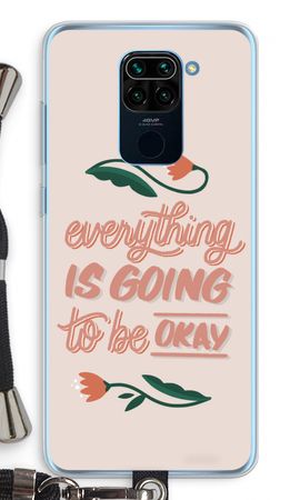 Optimistic flower girl