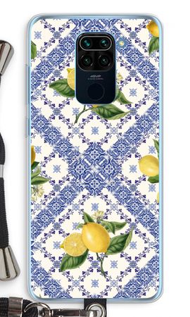 Tuiles bleues et citrons