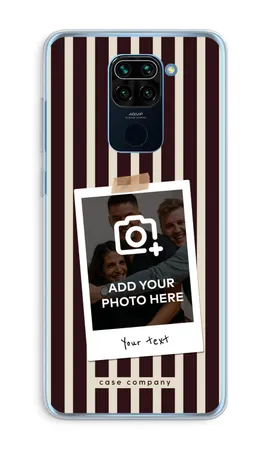 Polaroid - Retro, Xiaomi Redmi Note 9 soft hoesje