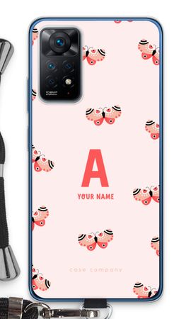 Rosy Butterflies Monogram