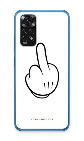 Middle finger white
