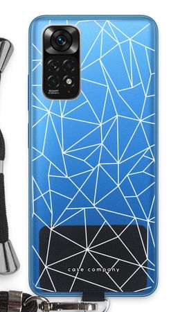 Geometric lines white