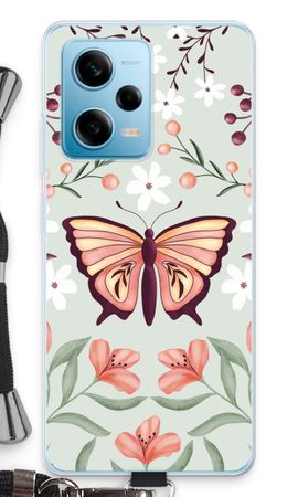 Butterfly in a floral world