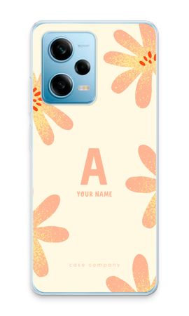 Peach Blossom Monogram