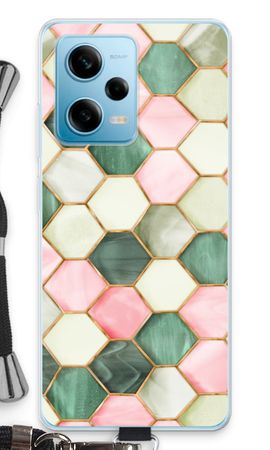 Hexagons in stained glass