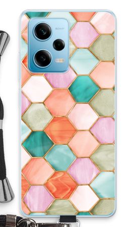 Hexagons in stained glass