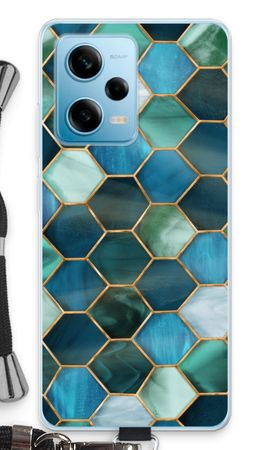 Hexagons in stained glass