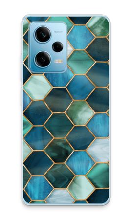 Hexagons in stained glass