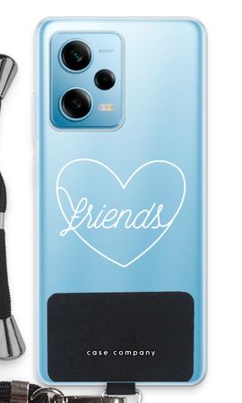 Friends heart pastel