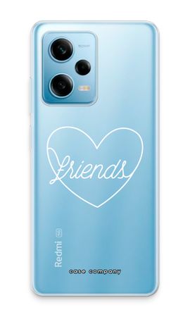 Friends heart pastel