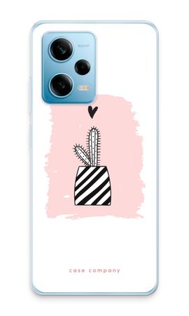Black and white cactus
