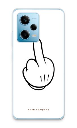 Middle finger white
