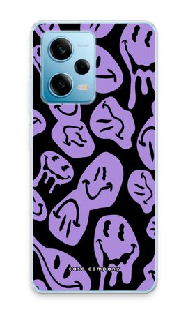 Melting Smiley - Purple