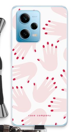 Hands pink