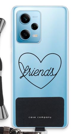 Friends heart black