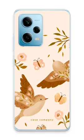 Fluttering Pair, Xiaomi Redmi Note 12 Pro 5G soft hoesje