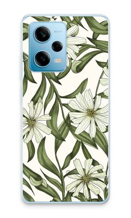 White flower pattern