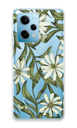 White flower pattern