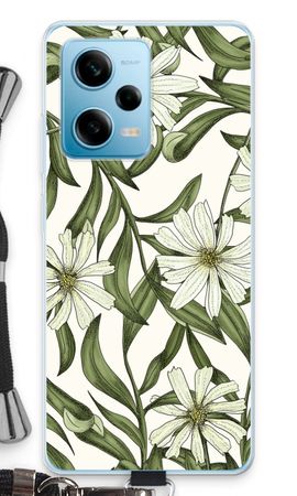 White flower pattern