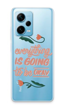 Optimistic flower girl