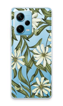 White flower pattern