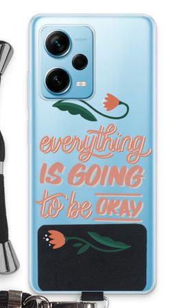 Optimistic flower girl