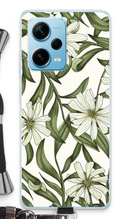 White flower pattern