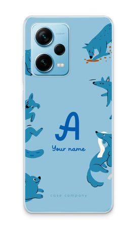 Playful Dogs Monogram