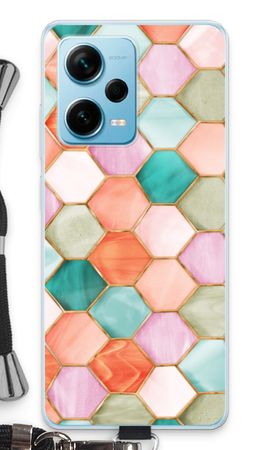 Hexagons in stained glass