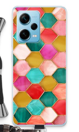 Hexagons in stained glass