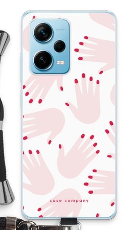Hands pink