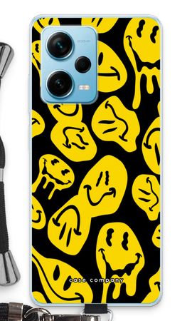 Melting smiley - Yellow