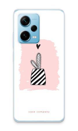 Black and white cactus