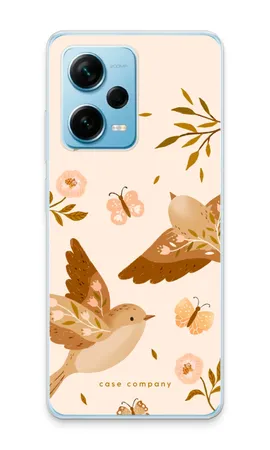 Fluttering Pair, Coque souple Xiaomi Redmi Note 12 Pro Plus