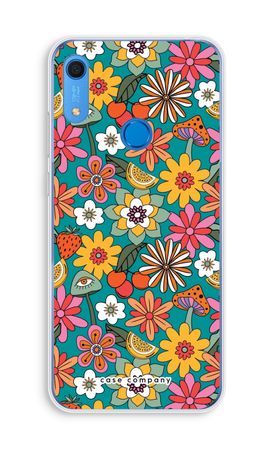 Retro Flowers N°2 - Blue