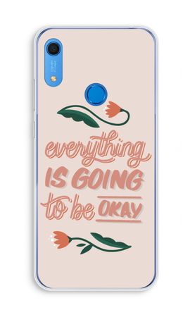 Optimistic flower girl