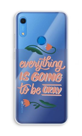 Optimistic flower girl