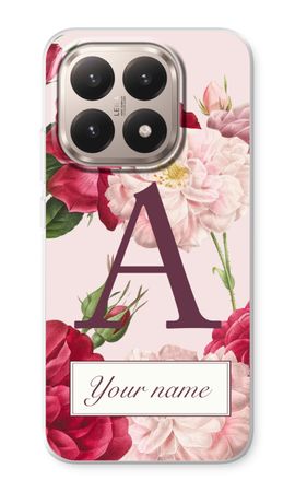 Spring florals pink roses