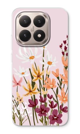 Painted wildflowers