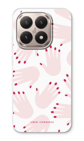 Hands pink