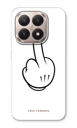Middle finger white
