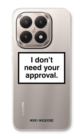 Don't need approval