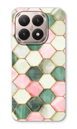 Hexagons in stained glass