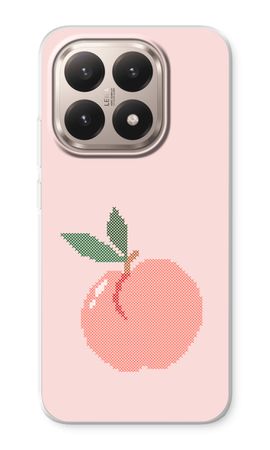 Stitched Peach