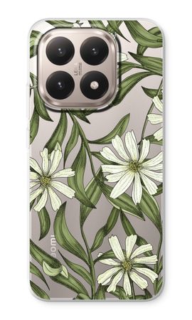 White flower pattern