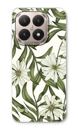 White flower pattern
