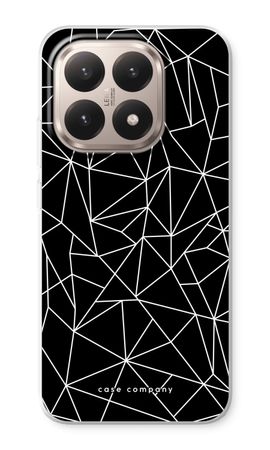 Geometric lines white